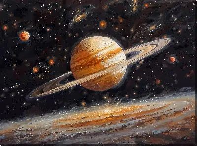 Картина маслом Чарующий Юпитер