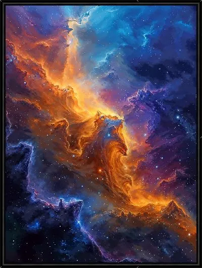 Картина Космическая пыль