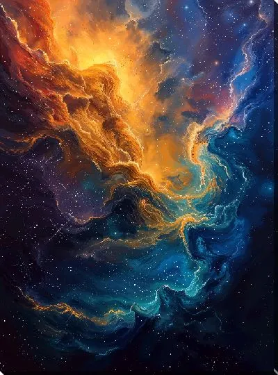 Картина маслом Андромеда №2