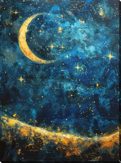 Картина маслом Феерия космоса