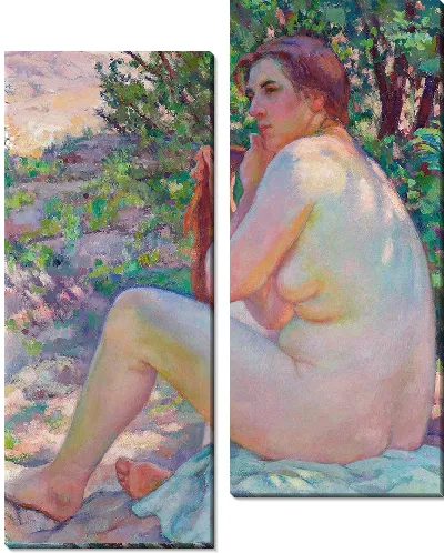 Картина Тень куста (1920)