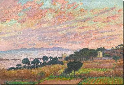 Картина Бухта заходящего солнца (Сен-Клер) (1916)