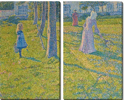 Картина В Туине или Теннисная вечеринка (1889)