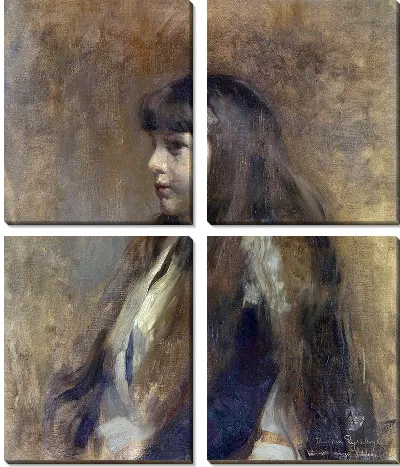 Картина Портрет девушки (1880)