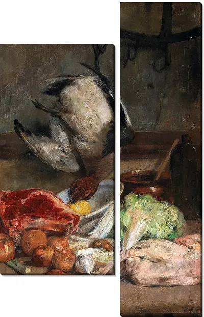Картина На кухне, натюрморт (ок. 1878–1880)