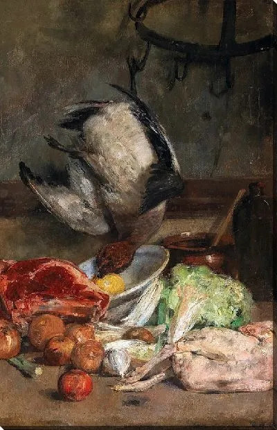 Картина На кухне, натюрморт (ок. 1878–1880)