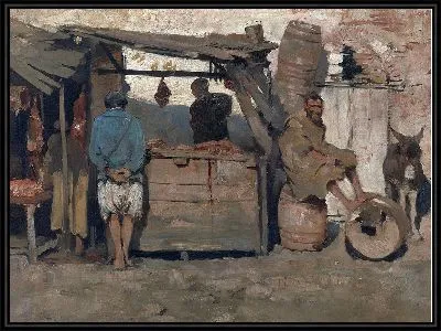 Картина Марокканский мясник (1882)