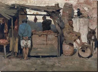 Картина Марокканский мясник (1882)