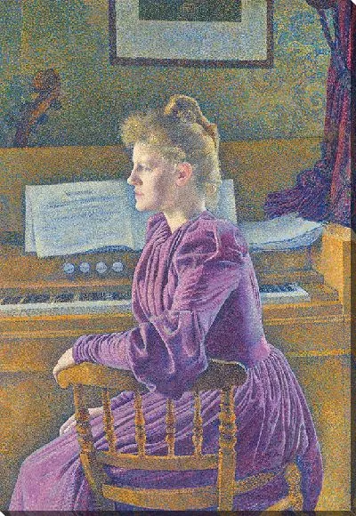 Картина Мария Сете, будущая миссис Генри Ван де Вельде (1891)