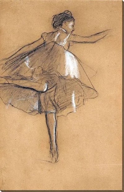 Картина Танцовщица на пуантах