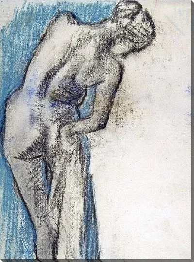 Картина Купальщица сушится