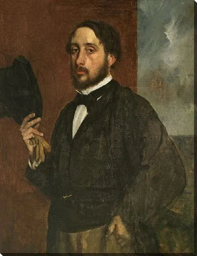 Картина Автопортрет или «Приветствующий Дега»