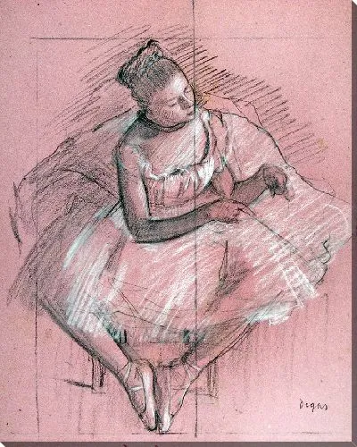 Картина Сидящая танцовщица