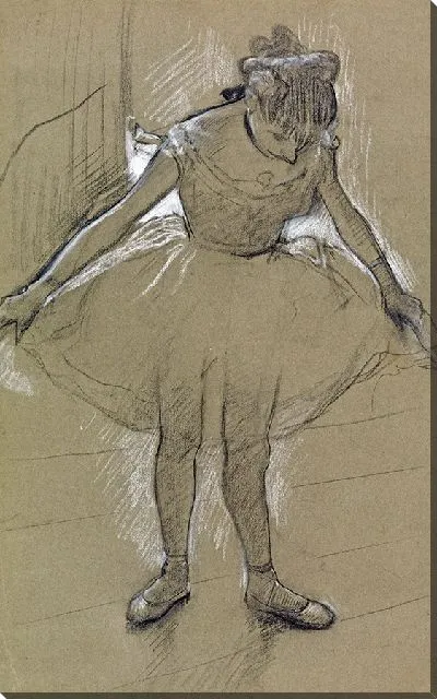 Картина Молодой танцор стоит