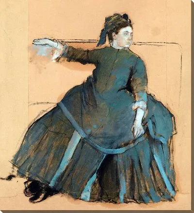 Картина Женщина на диване