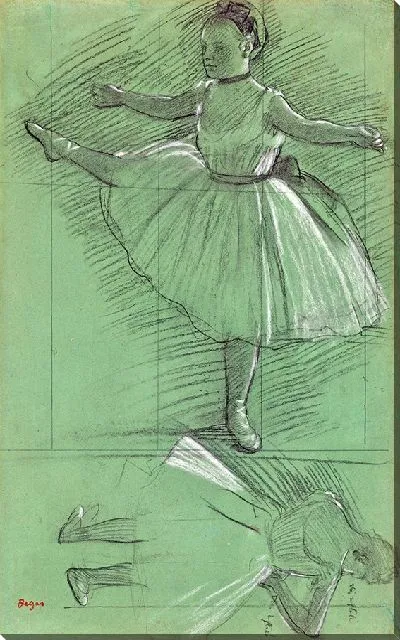 Картина Два исследования танцоров