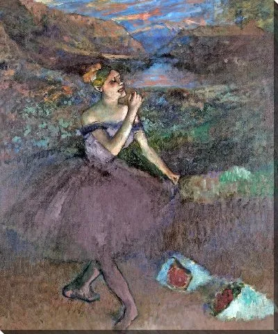 Картина Танцовщица с букетами