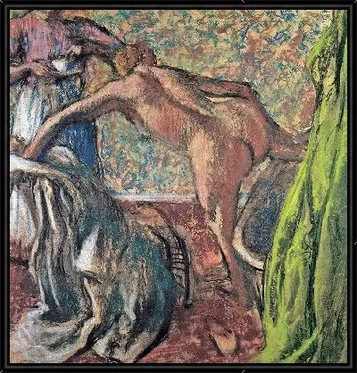 Картина Завтрак после ванны (Ванна)