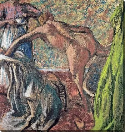 Картина Завтрак после ванны (Ванна)