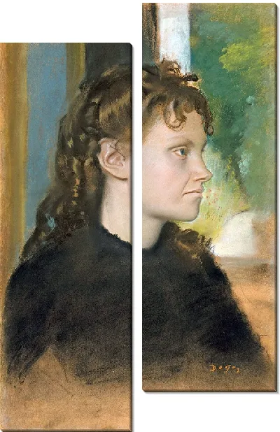 Картина Мадам Теодор Гобияр (Ив Моризо, 1838–1893)