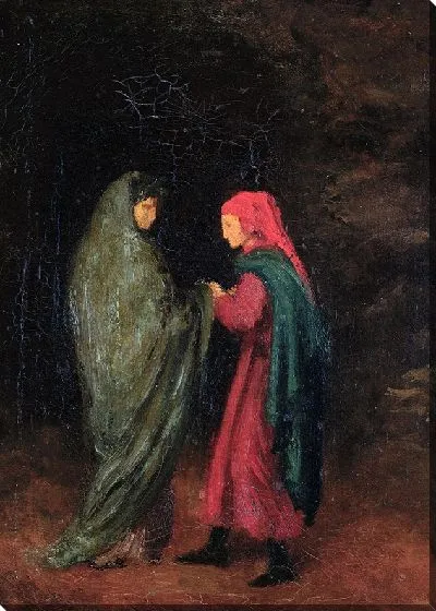 Картина Данте и Вергилий у входа в ад