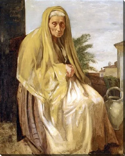 Картина Старая итальянка