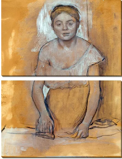 Картина Прачка