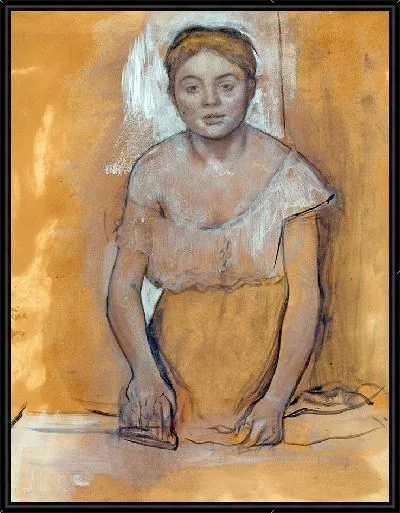 Картина Прачка