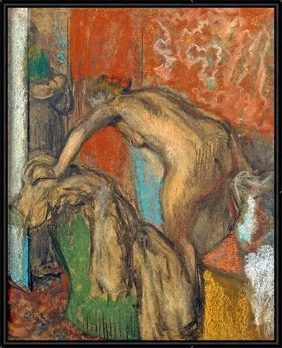 Картина Женщины выходят из ванны