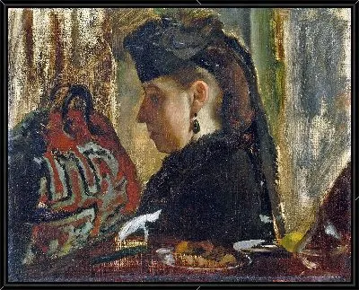 Картина Мисс Мари Диау (1843–1935)