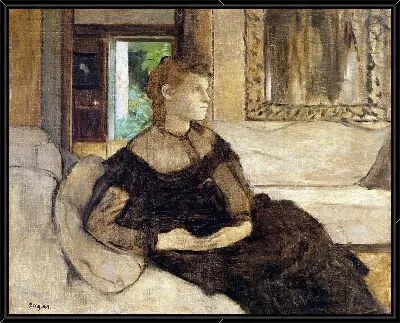 Картина Мадам Теодор Гобияр (Ив Моризо, 1838–1893)