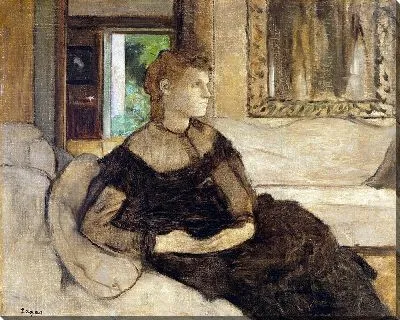 Картина Мадам Теодор Гобияр (Ив Моризо, 1838–1893)