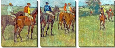 Картина Жокеи