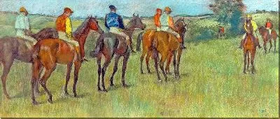 Картина Жокеи