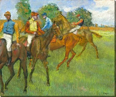 Картина Перед гонкой №2