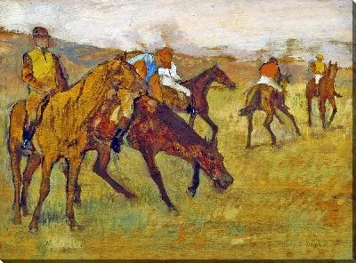 Картина Перед гонкой