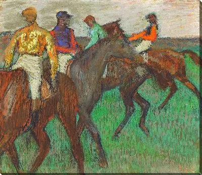 Картина Скаковые лошади