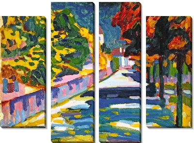 Картина Хербст в Баварии (Осень в Баварии)