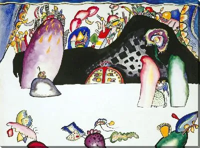 Картина Акварель для фиалки,Изображение II