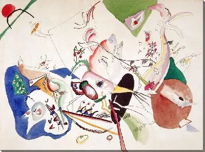 Картина Этюд к фильму «В сером»