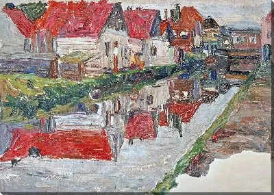 Картина Канал в Голландии