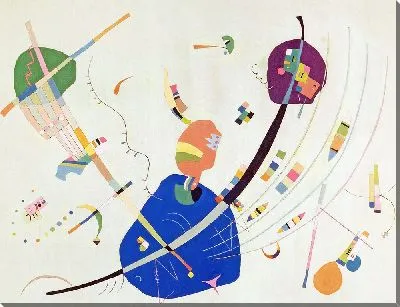 Картина В синий цвет