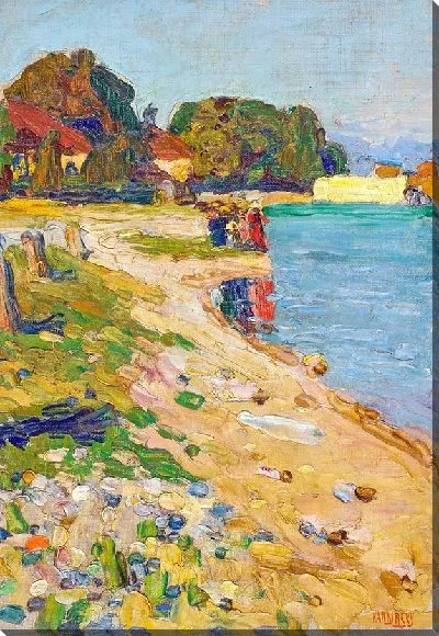 Картина Ам Уфер (На берегу)