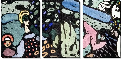 Картина Зеленые женщины