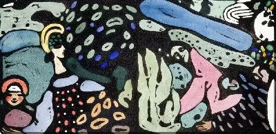 Картина Зеленые женщины