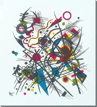 Картина Литография для четвертой папки Баухауза.