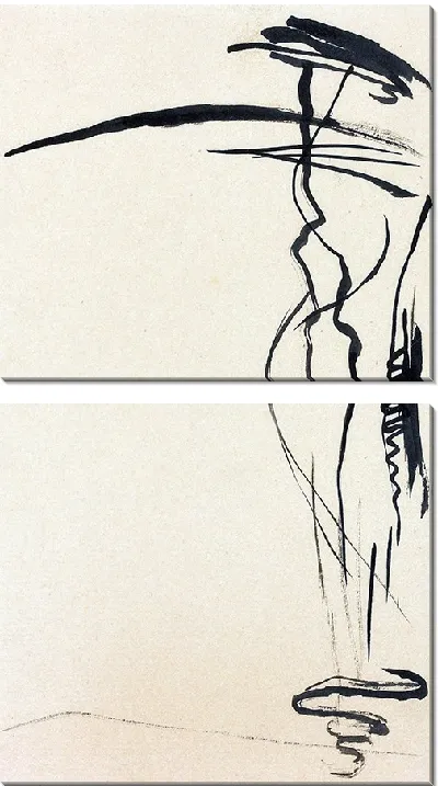 Картина Рисунок для импровизации 34 (Ориент I)