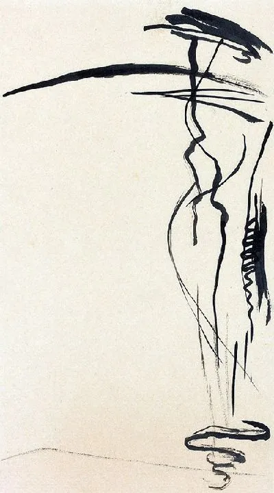 Картина Рисунок для импровизации 34 (Ориент I)