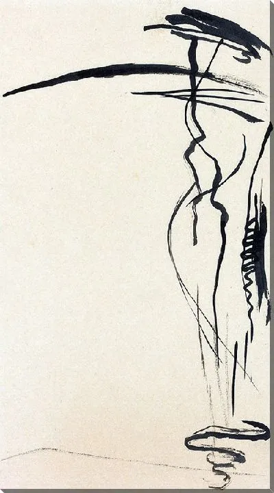 Картина Рисунок для импровизации 34 (Ориент I)