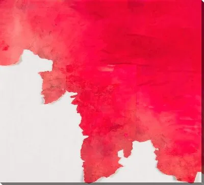 Желтый квадрат красного фона